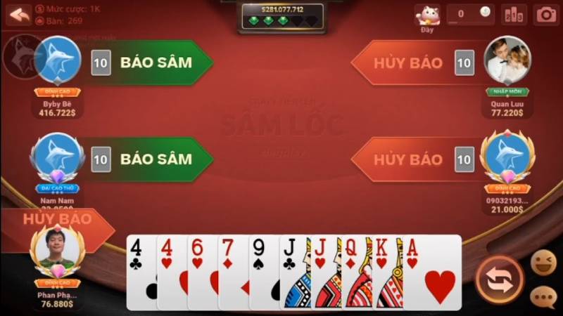 Giữ bình tĩnh khi ngồi vào bàn chơi