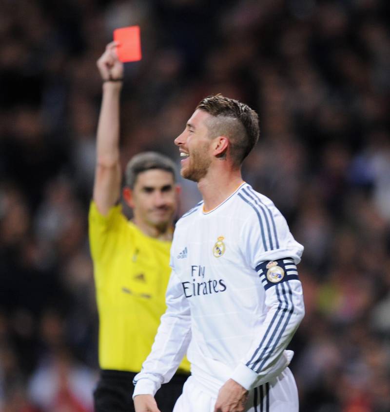 Sergio Ramos  red card